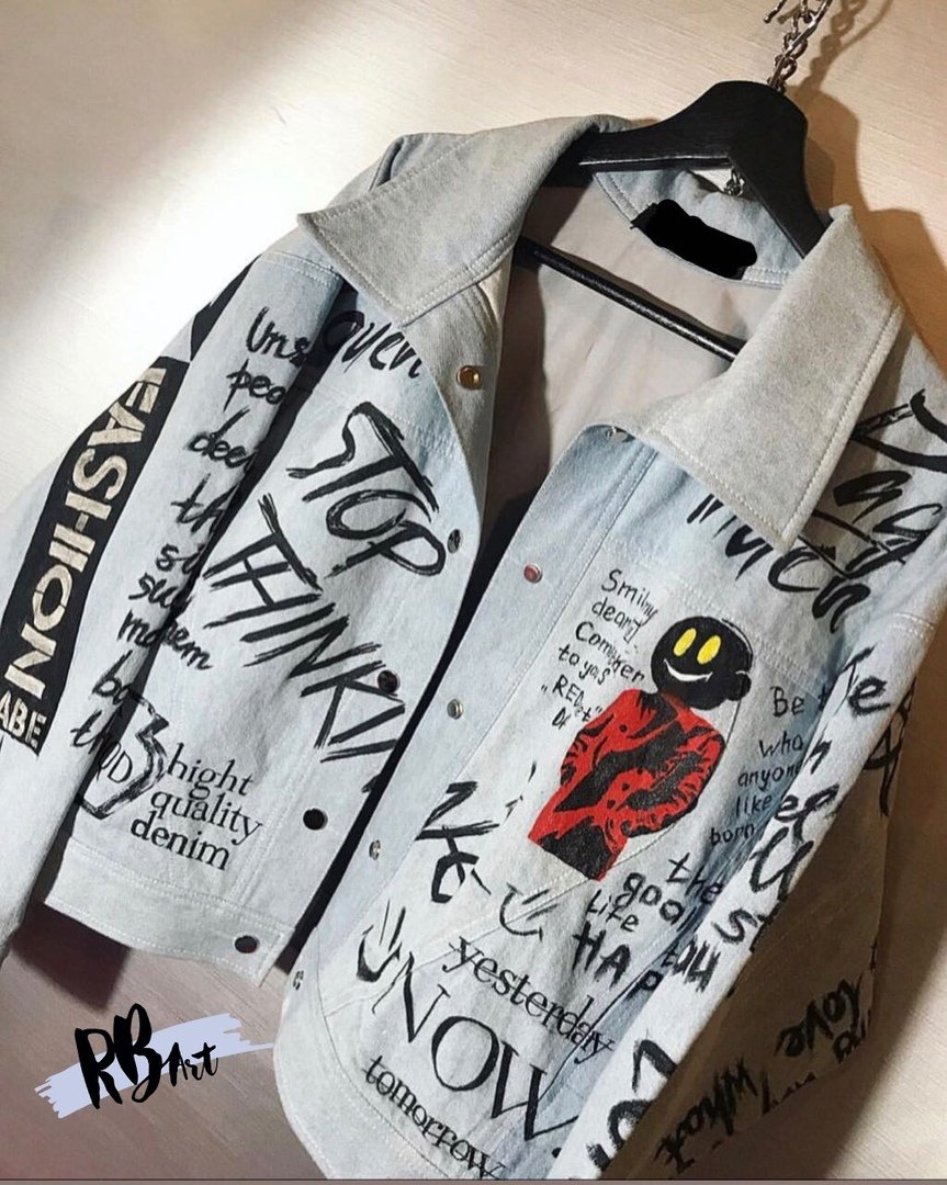 Разрисованная рубашка