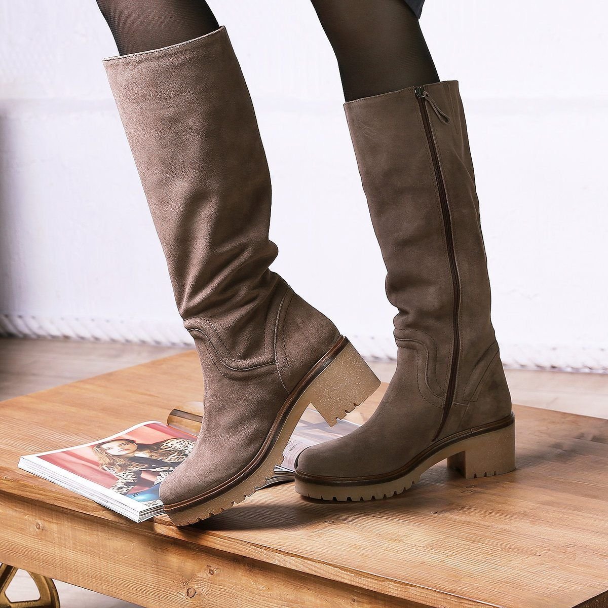 Сапоги женские зима