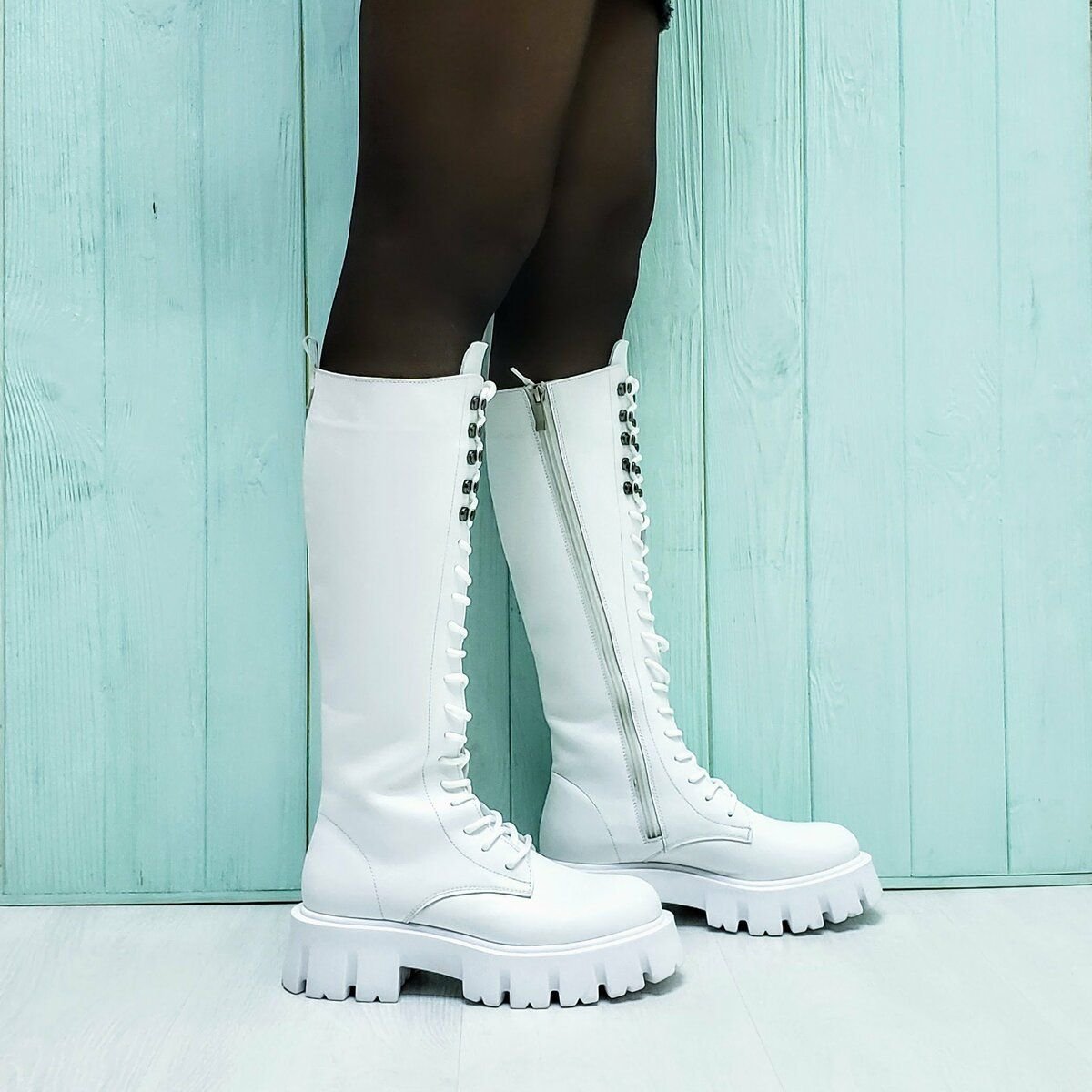 Кожаные сапоги flkce4lea11