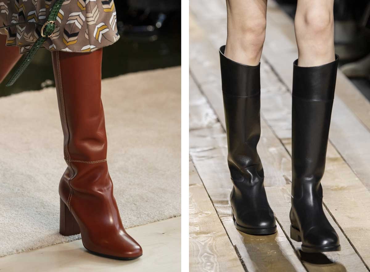 Сапоги на платформе