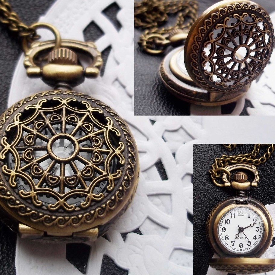 Часы медальон