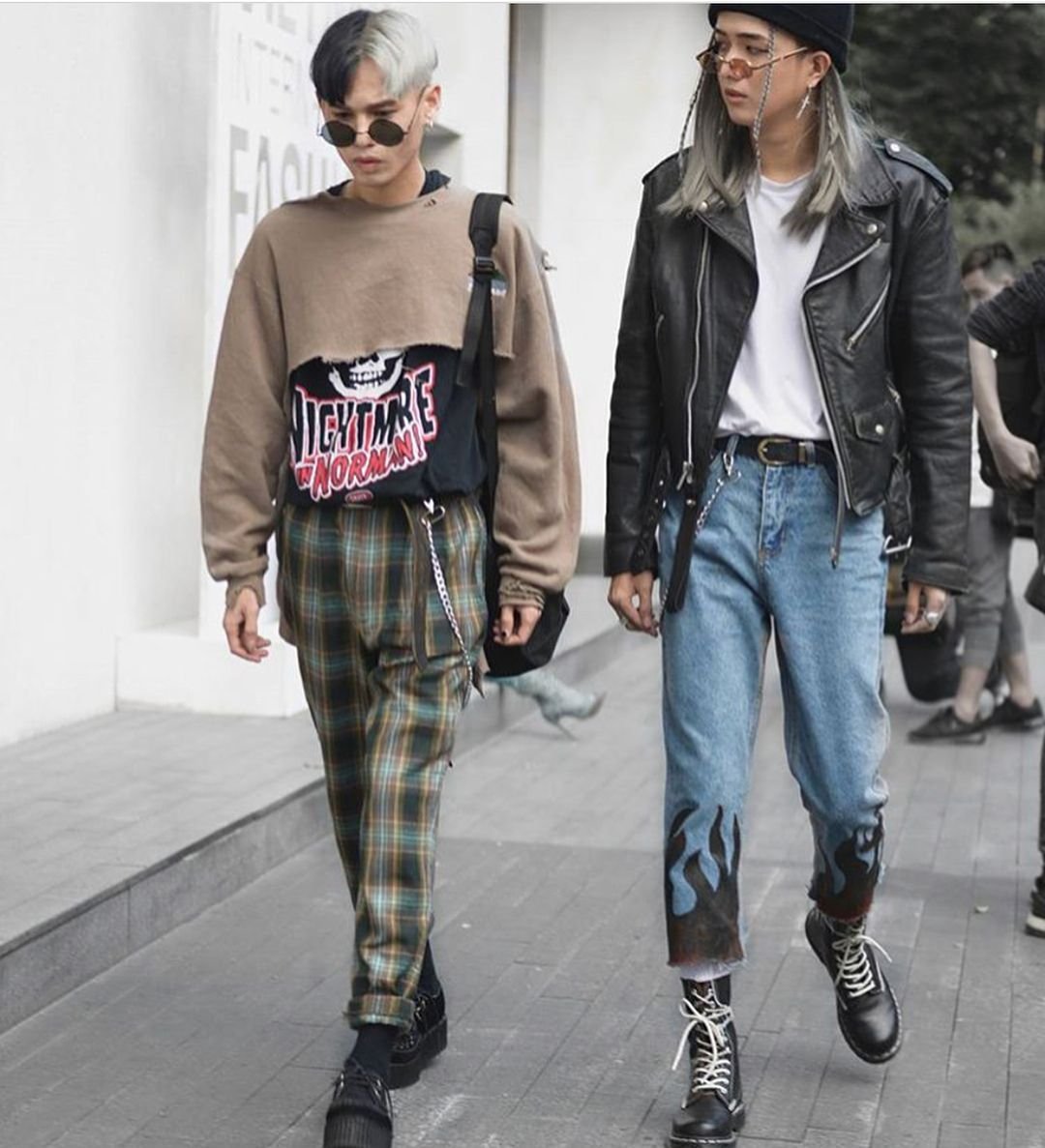 Грандж стиль в одежде мужской