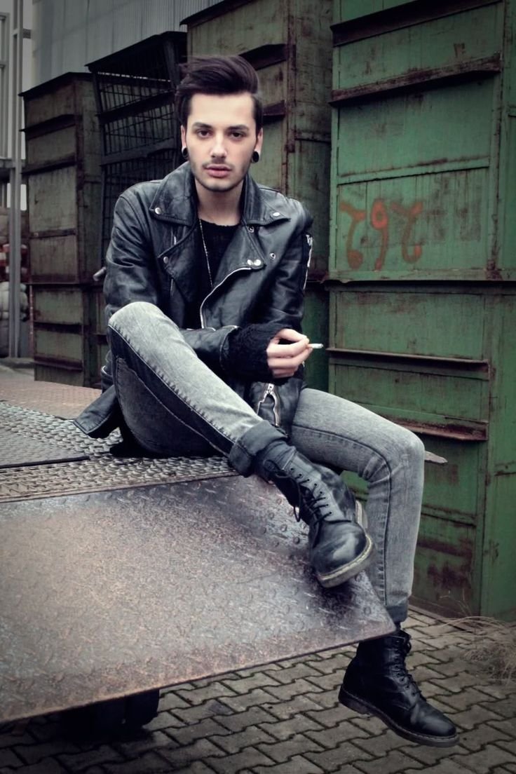 Goth outfit Грандж 2020 boy