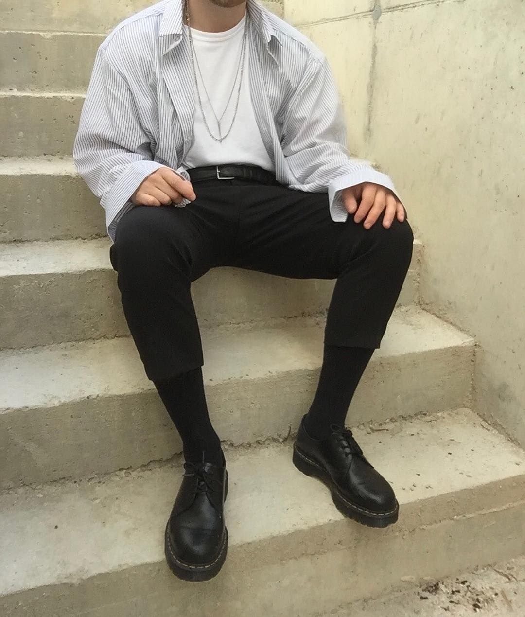 Гранж стиль мужчины