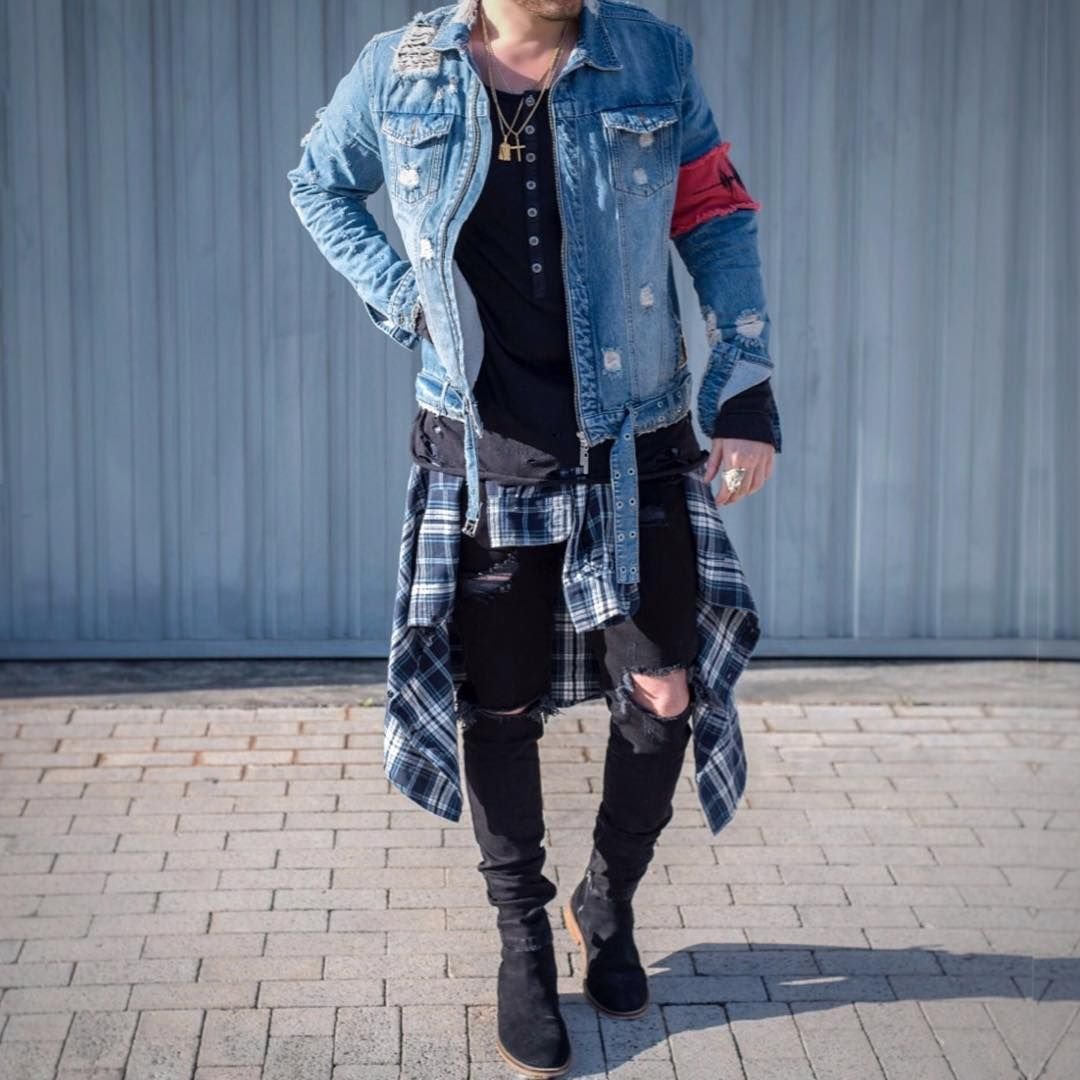 Мужская одежда гранж 2020