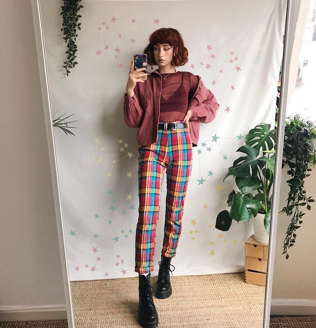 Vintage aesthetic Retro одежда