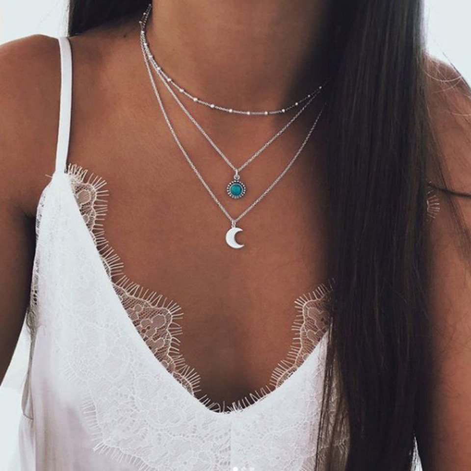 Женские украшения на шею