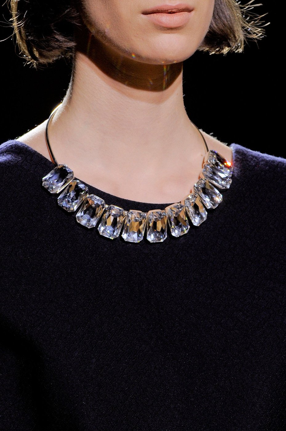 Бижутерия к черному платью