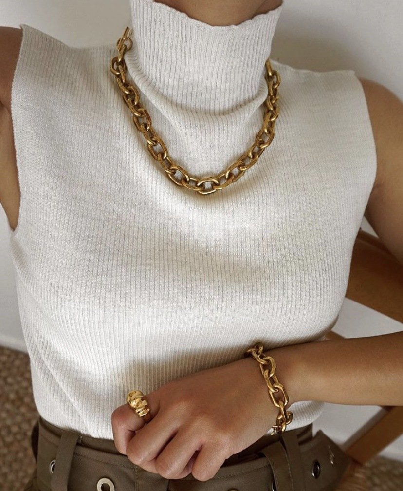 Крупная цепь на шею