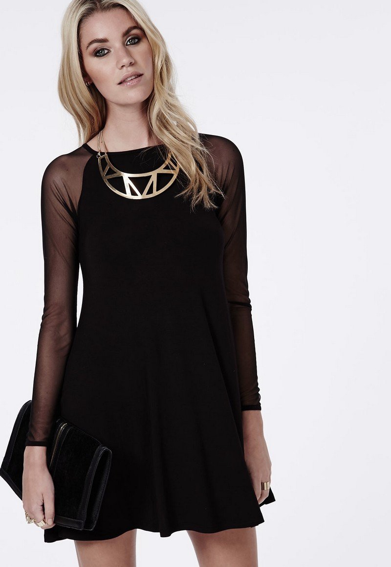 Бижутерия к черному платью