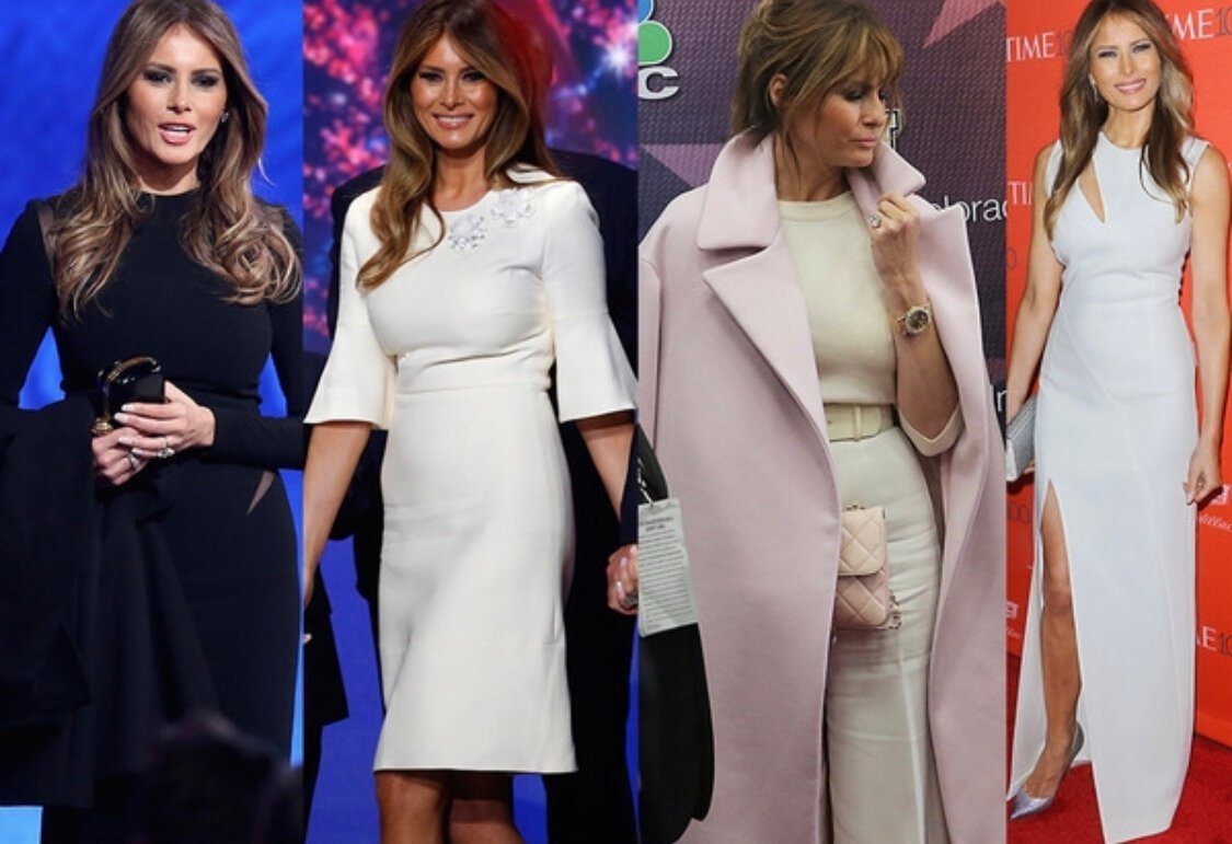 Мелания Трамп платья