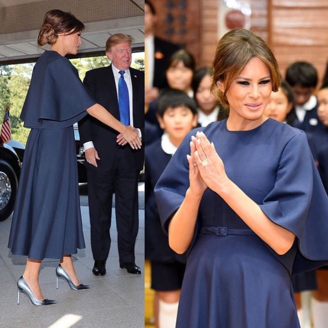 Мелания Трамп Инстаграм стиль