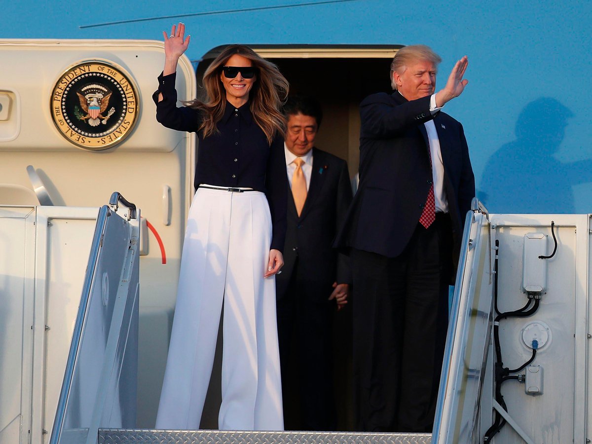 Наряды Мелании Трамп в роли первой леди