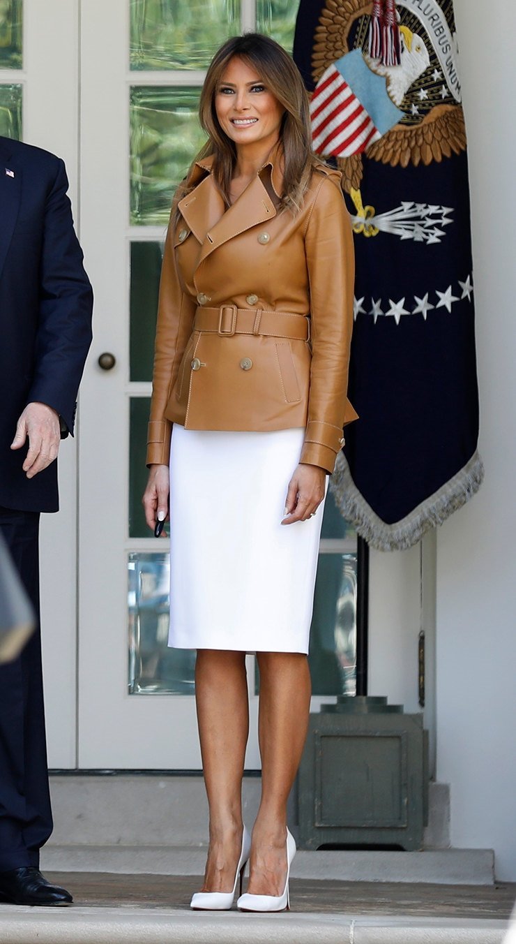 Мелания Трамп одежда стиль 2020