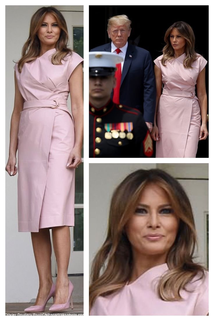Платья Мелании Трамп 2020