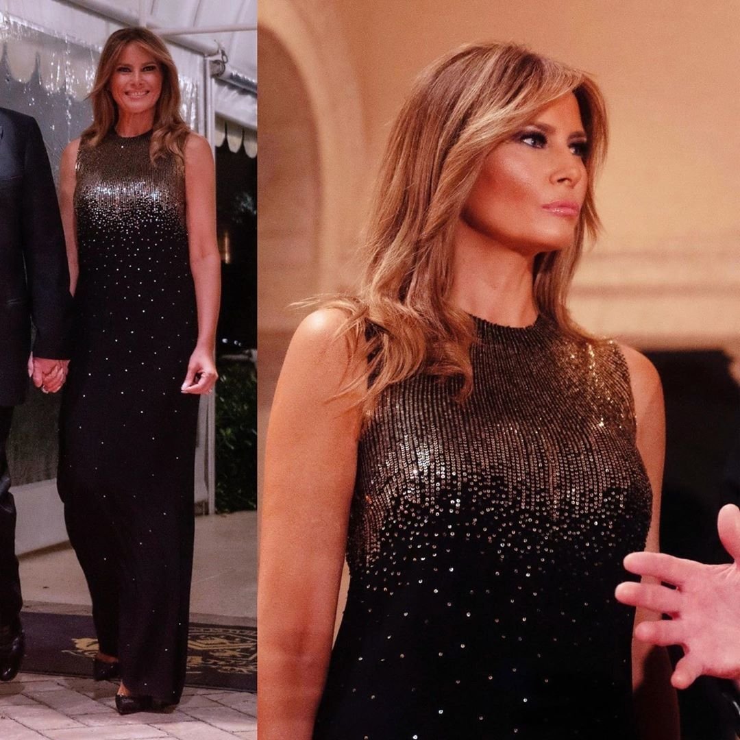 Вечерние платья Мелании Трамп 2020