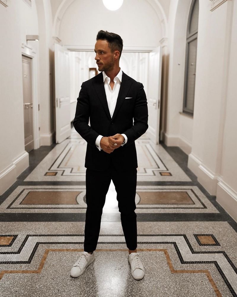 Костюм с жилетом мужской