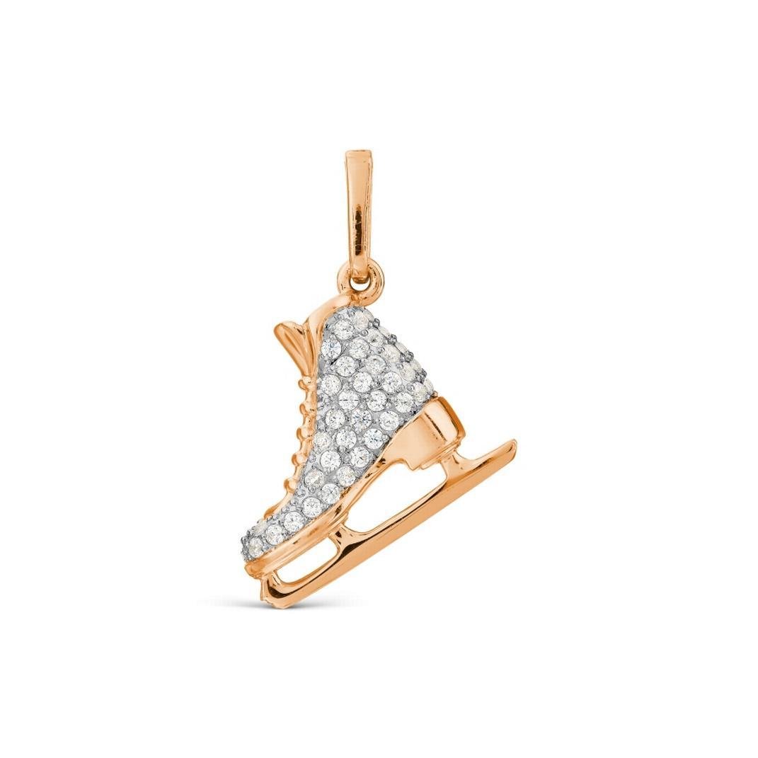 Брошь гимнастка из бисера