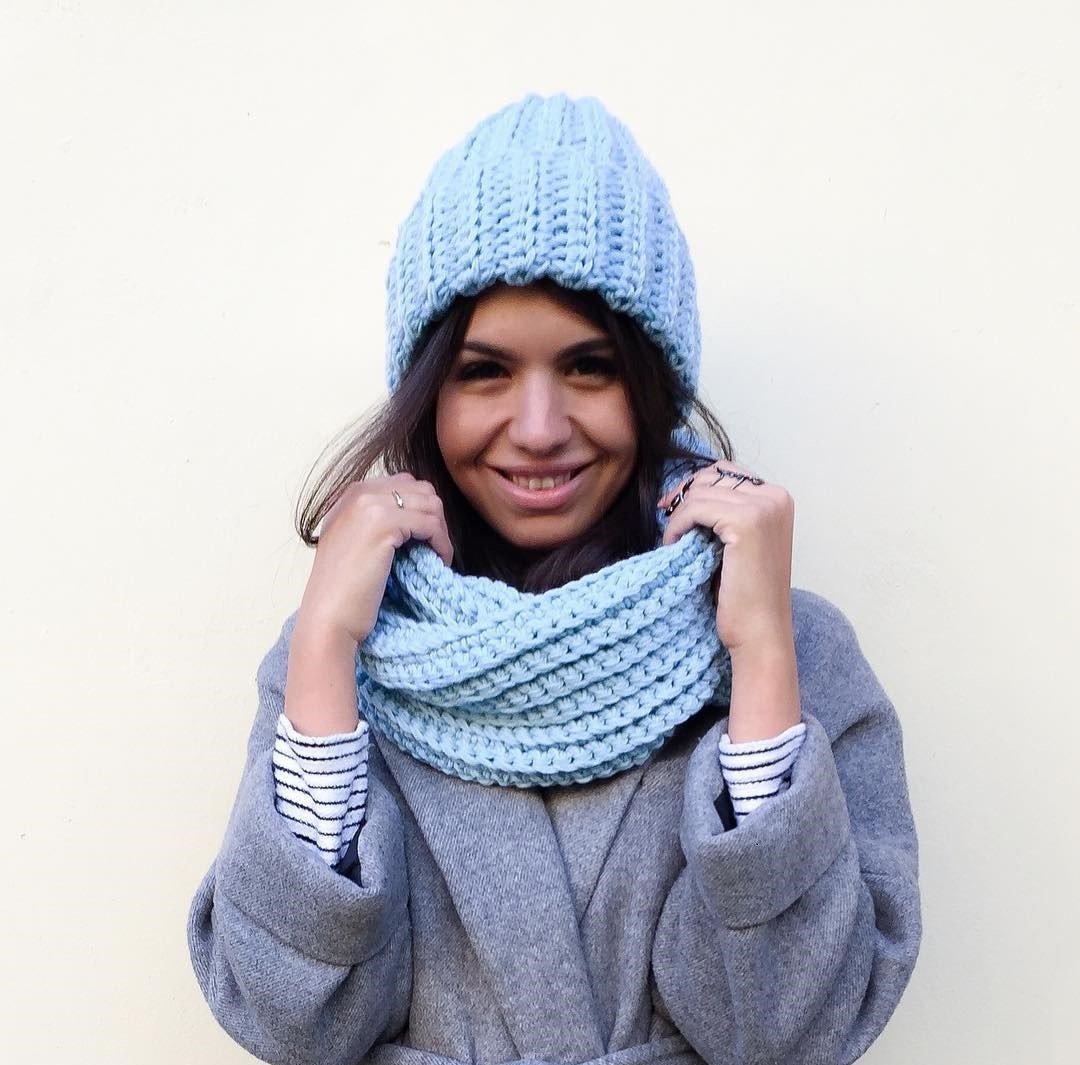 Вязаные шарфы