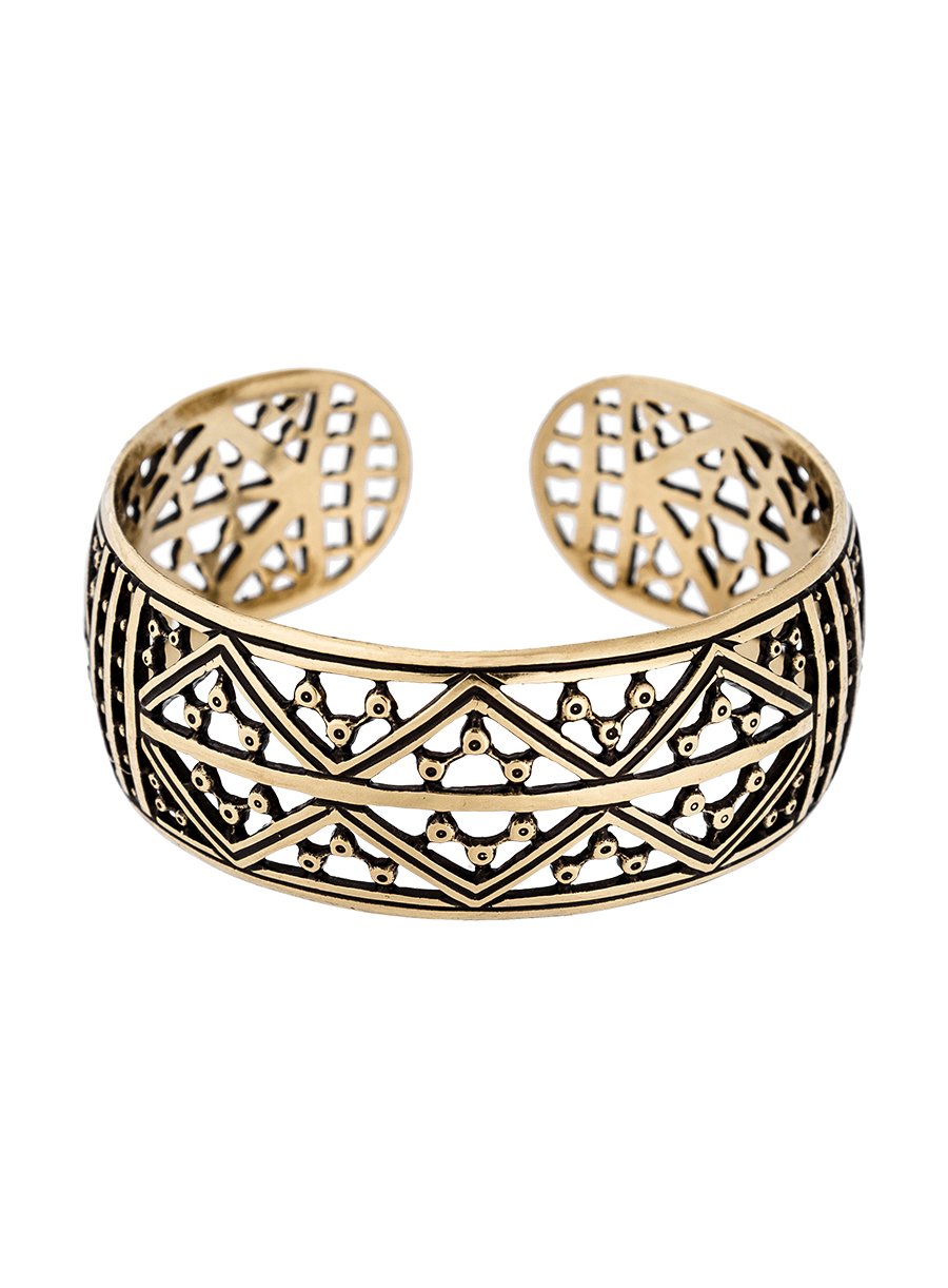 Кудесы браслет пластинчатый широкий Колард