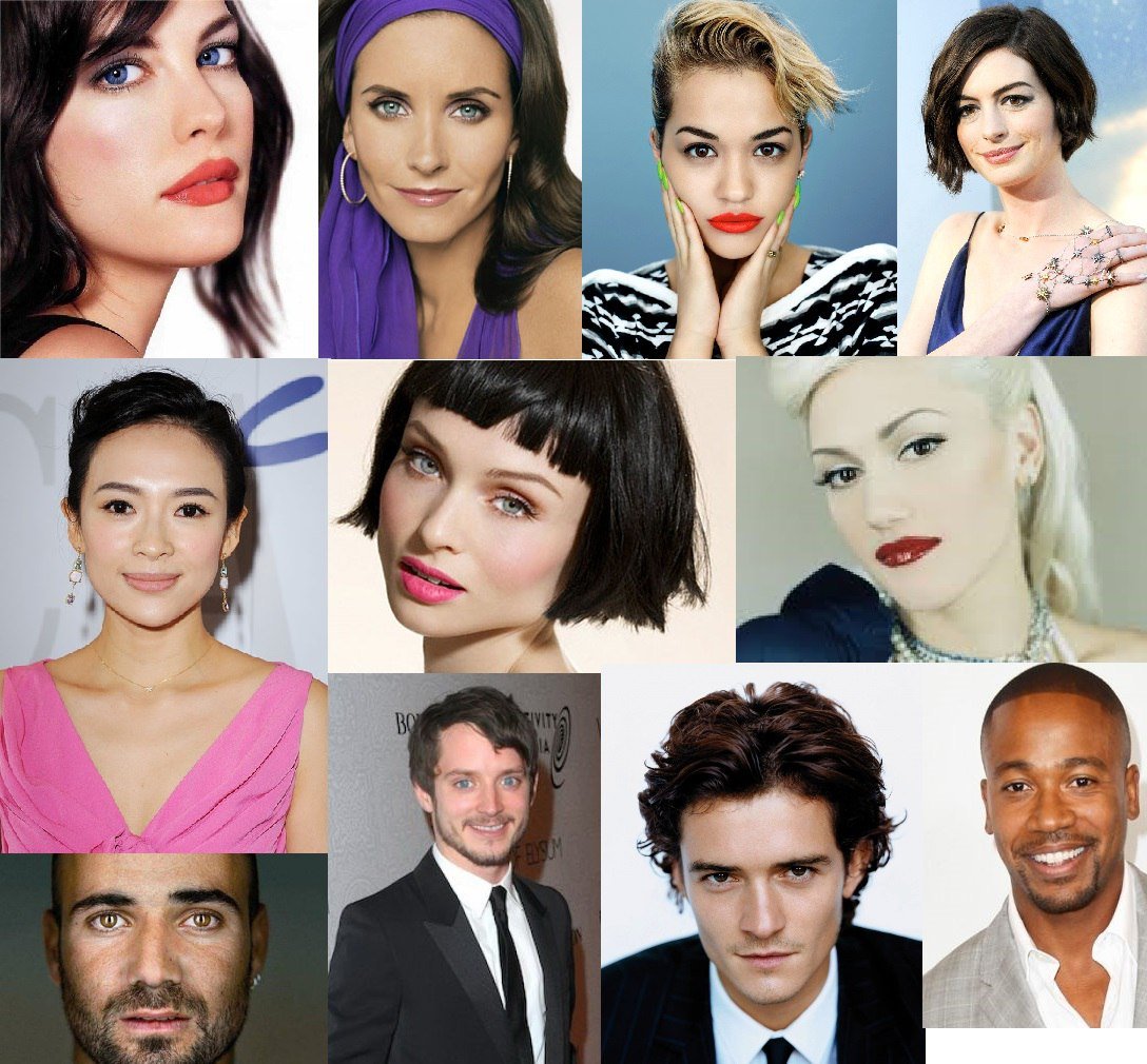 Цветотип темная зима