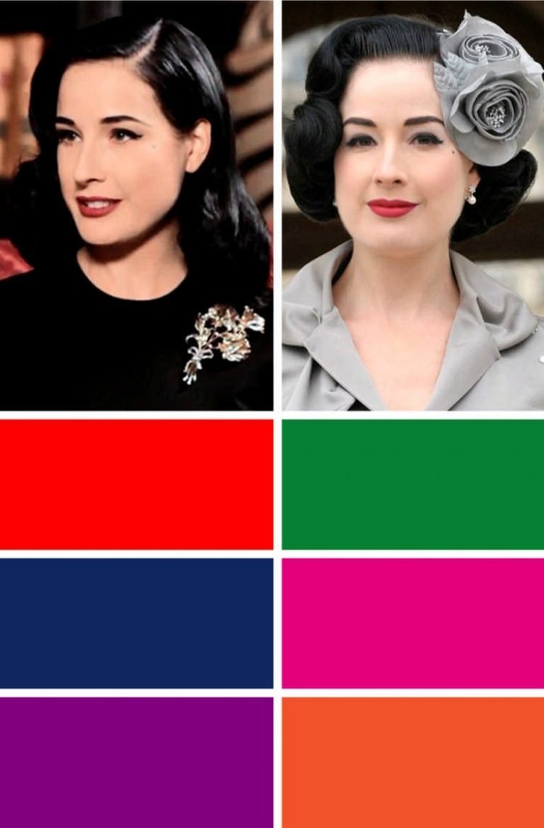 Темная зима цветотип внешности