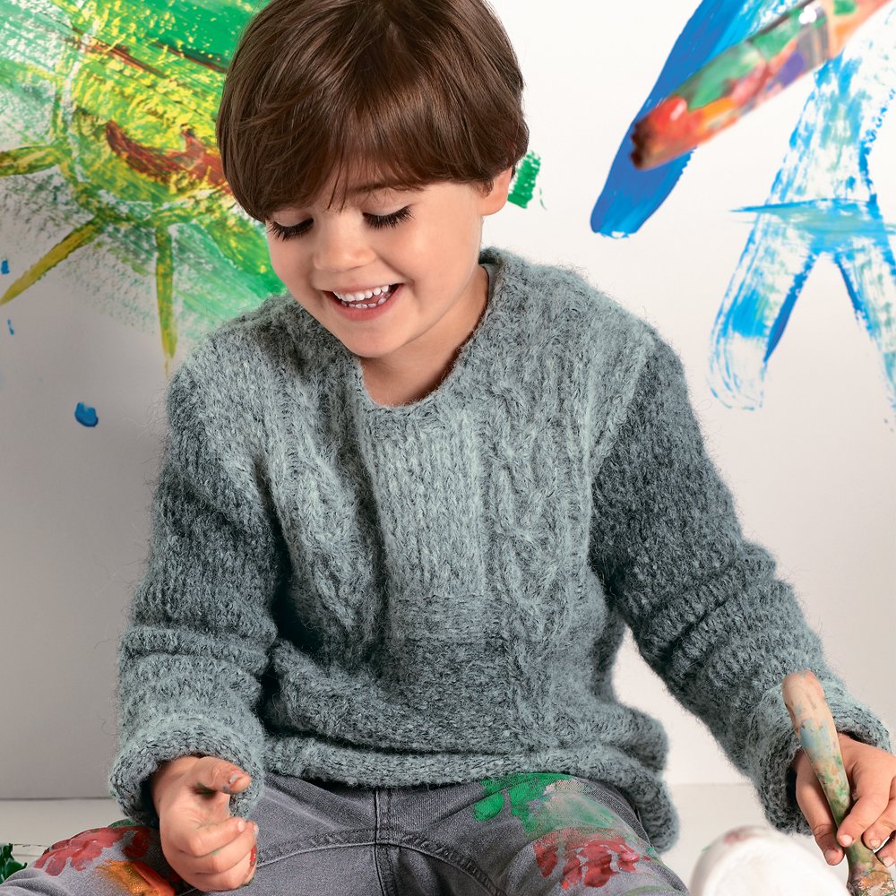 Стильное вязание для детей