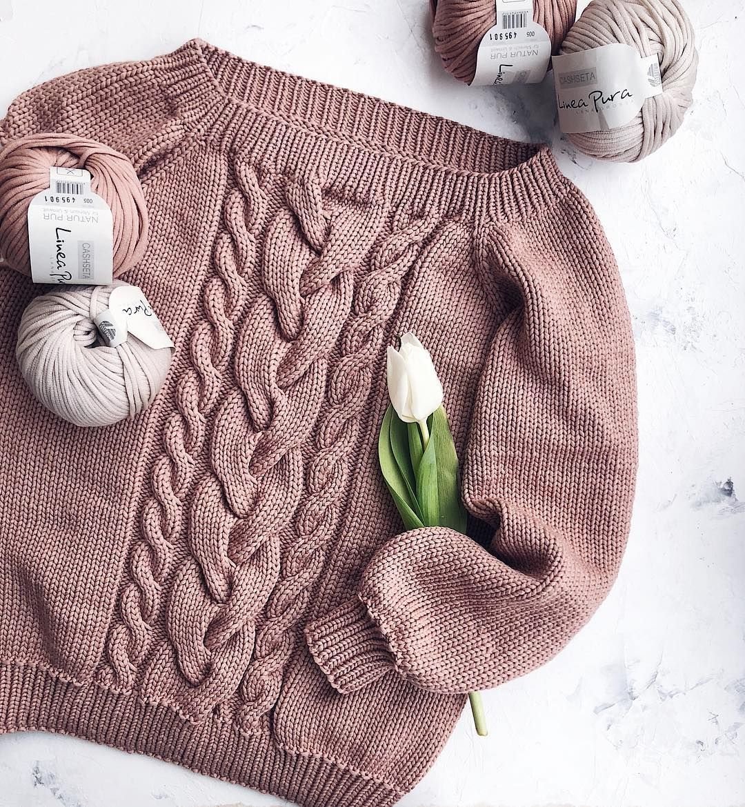 Детские вязаные шарфики