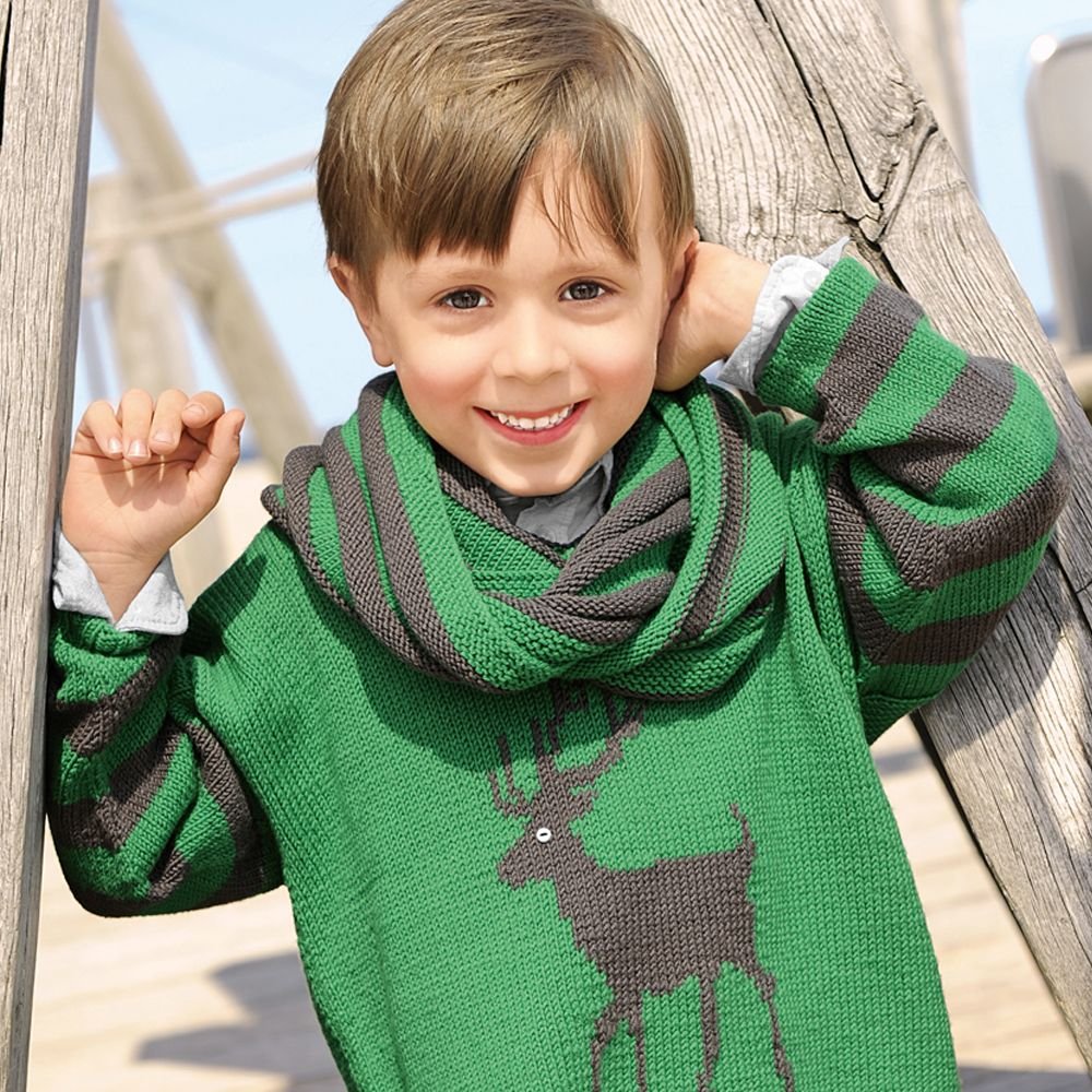 Красивая раскладка вязаных вещей