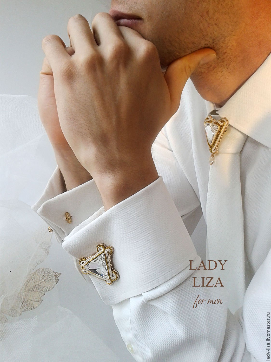 Стильные запонки для мужчин