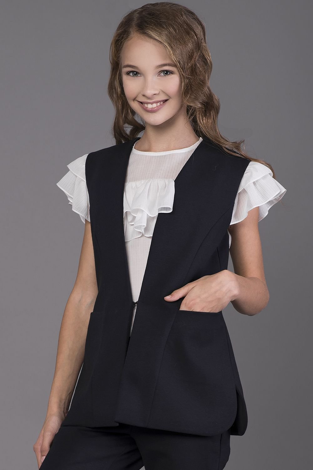 Жилетка в школу