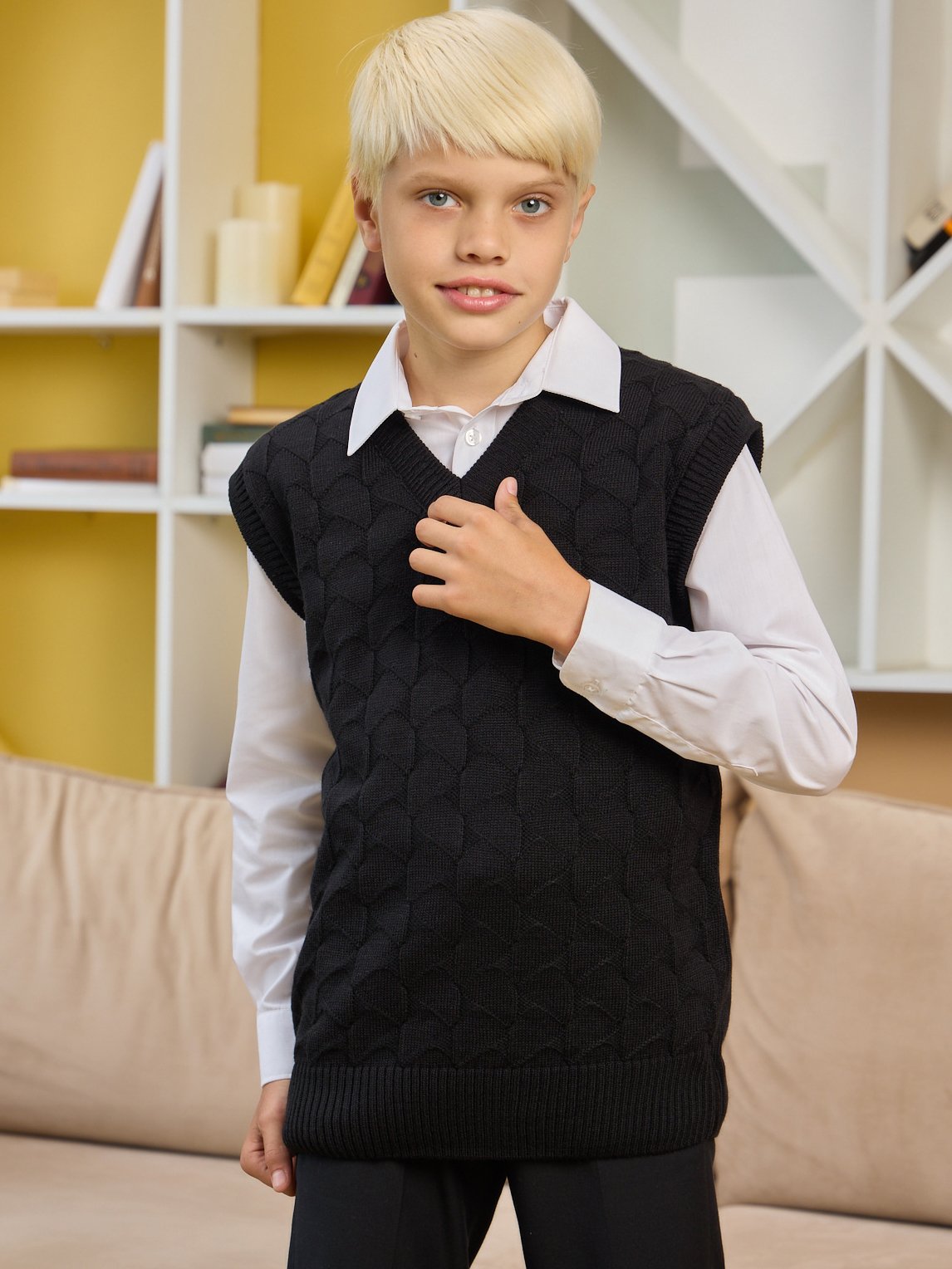 Жилет для школы для мальчиков