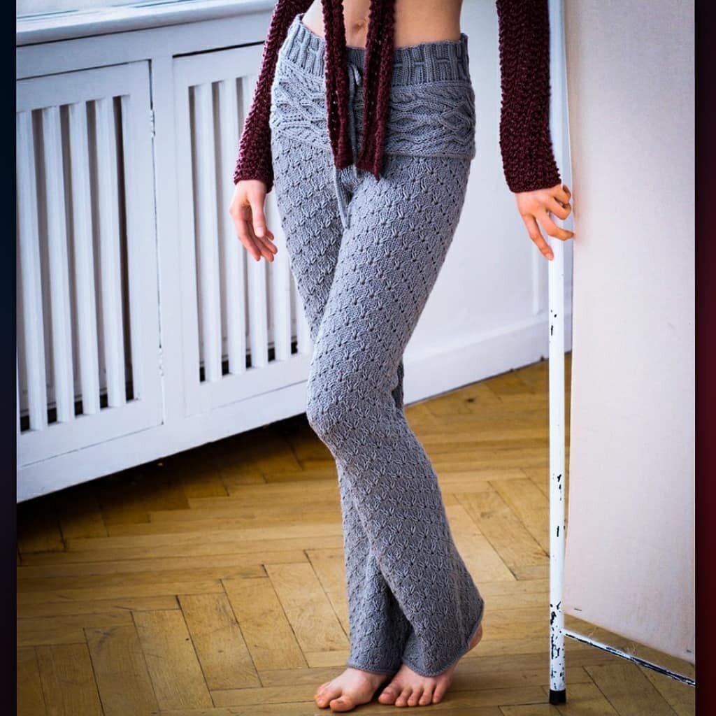 Вязаные брюки Верена