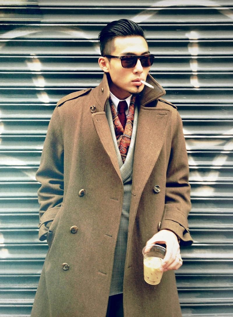 Очки к пальто мужские