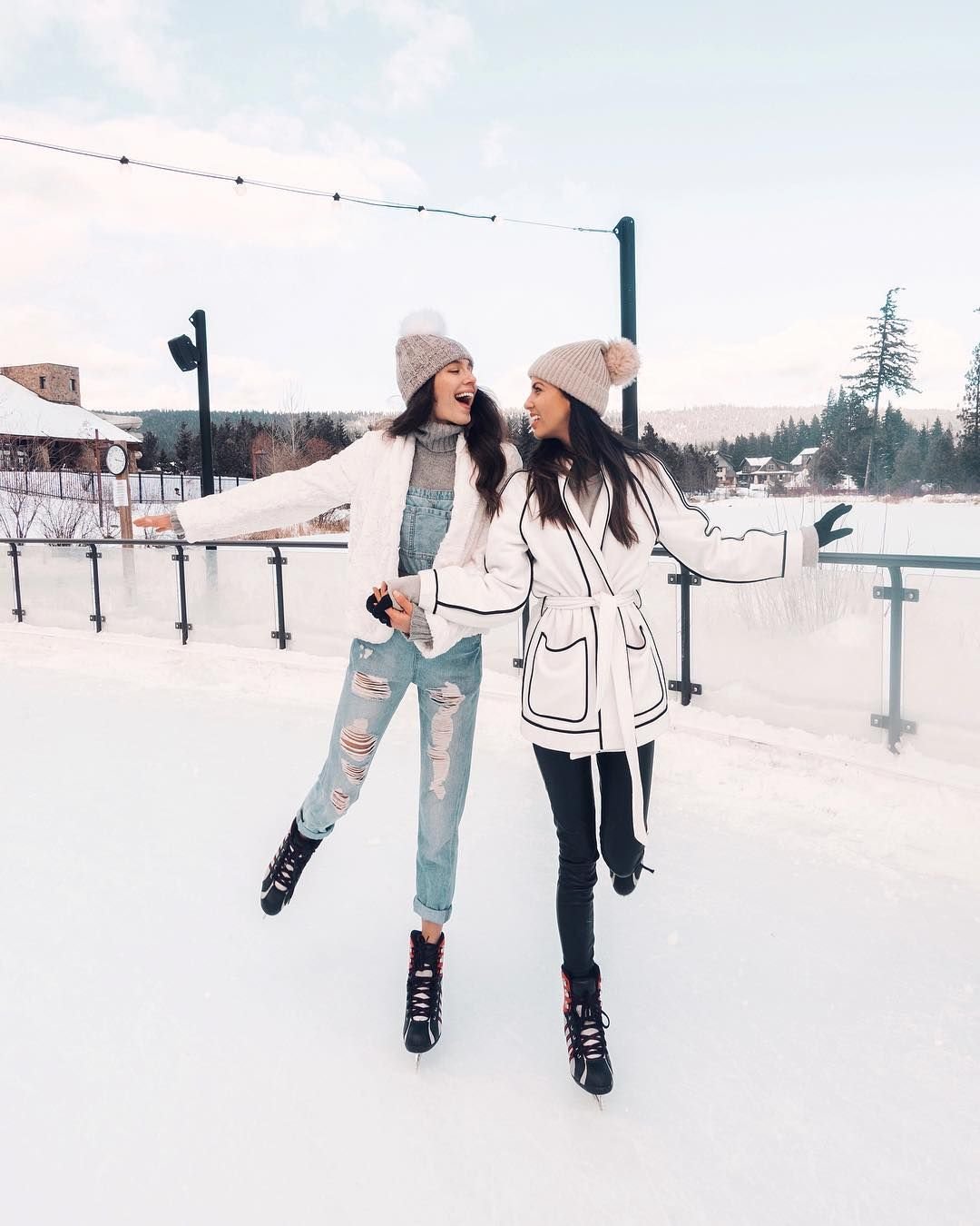 Подружки зимой