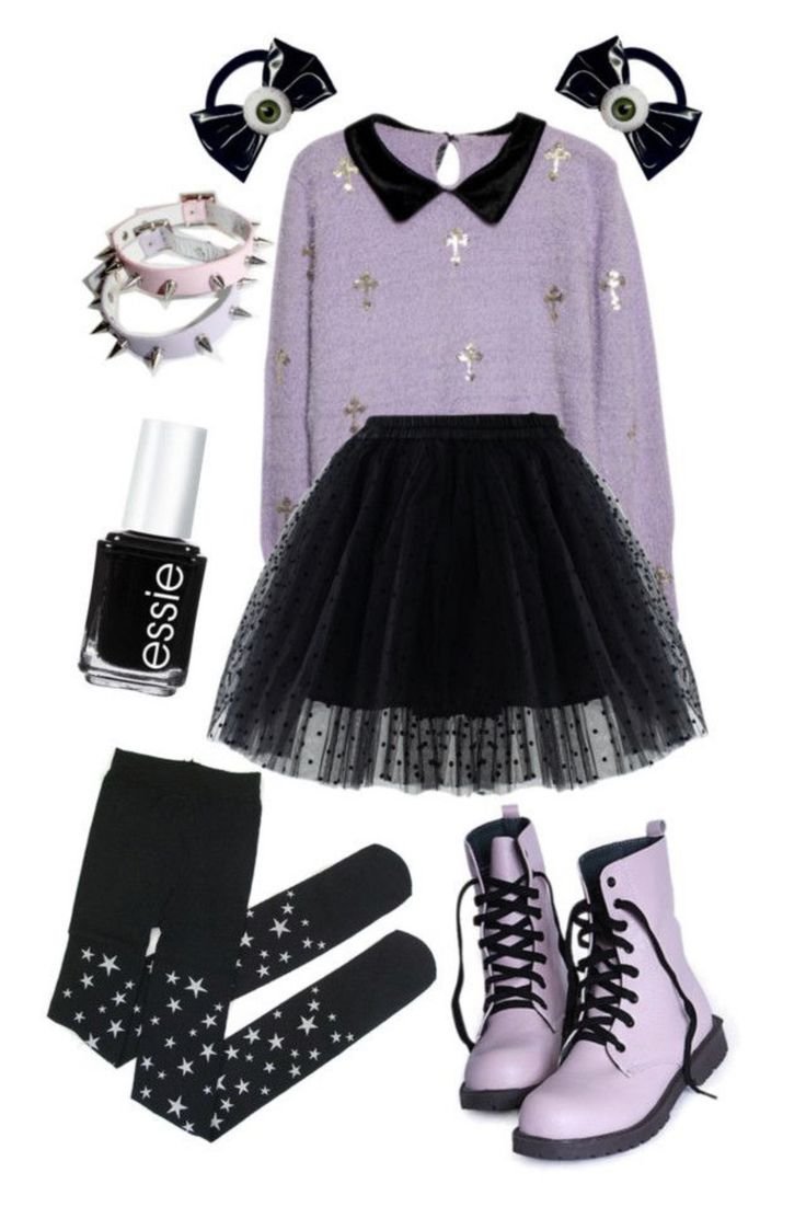 Стиль Pastel goth