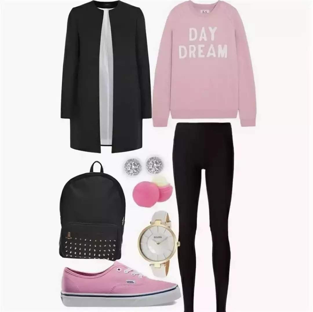 Луки одежды на прогулку