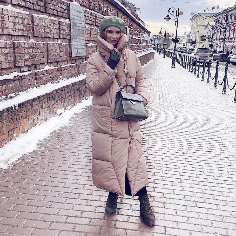 Модные пуховики 2022 зима женские
