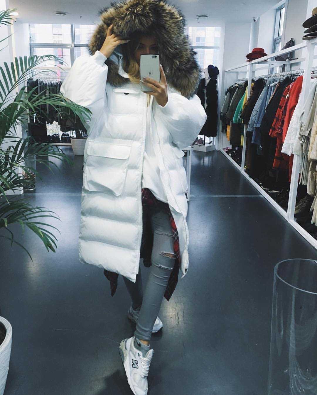 Бежевая куртка оверсайз