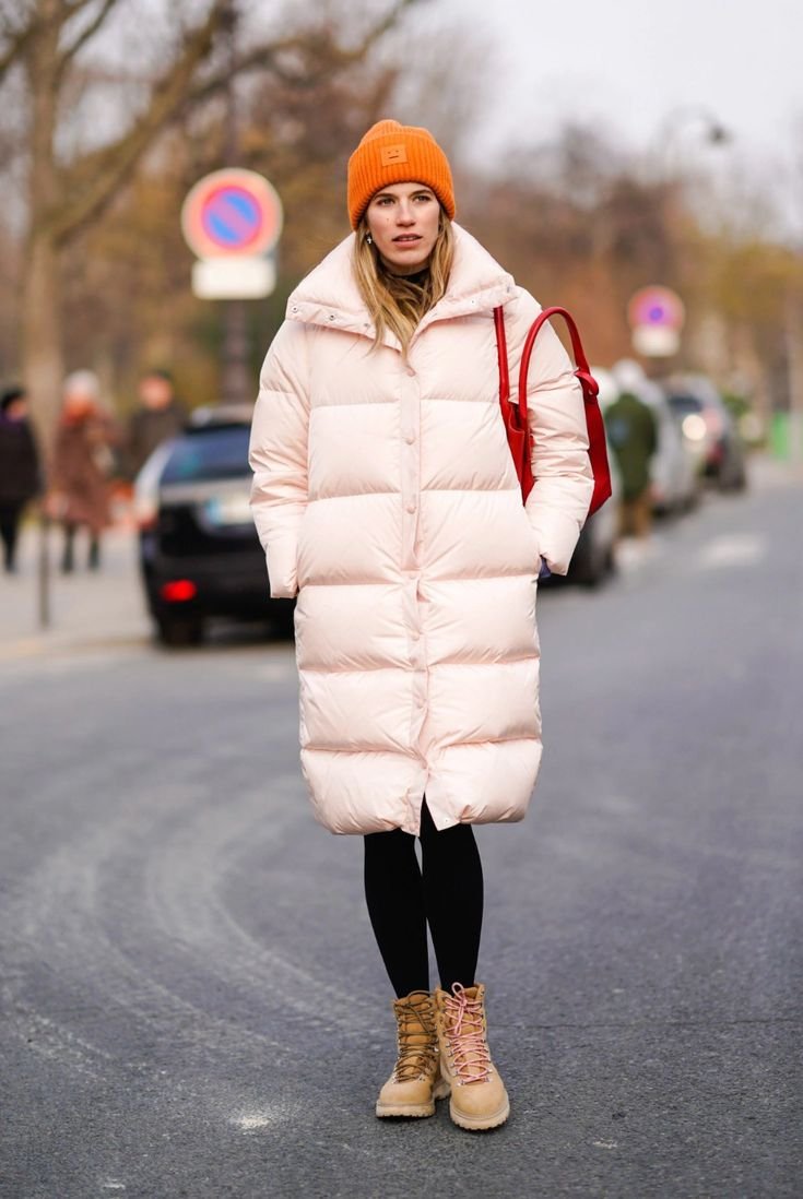 Пуховик casaco feminino длинный