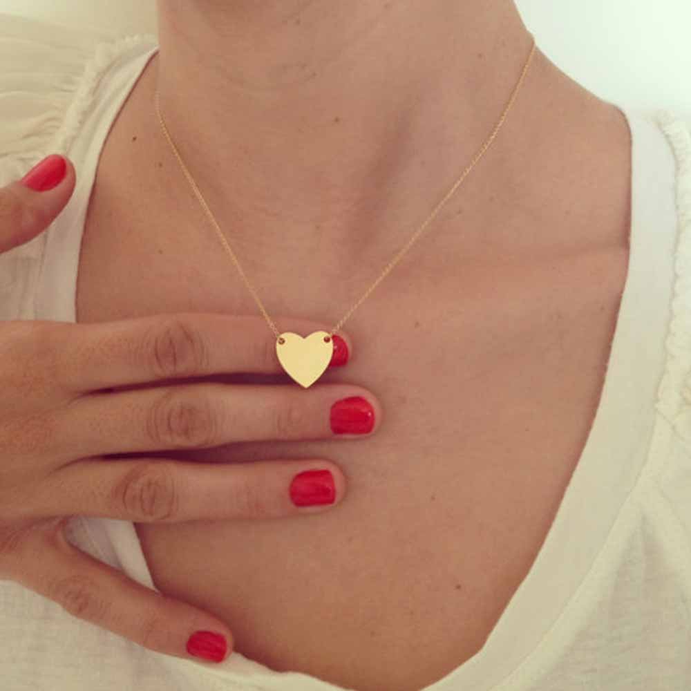 Подвеска на шею сердце