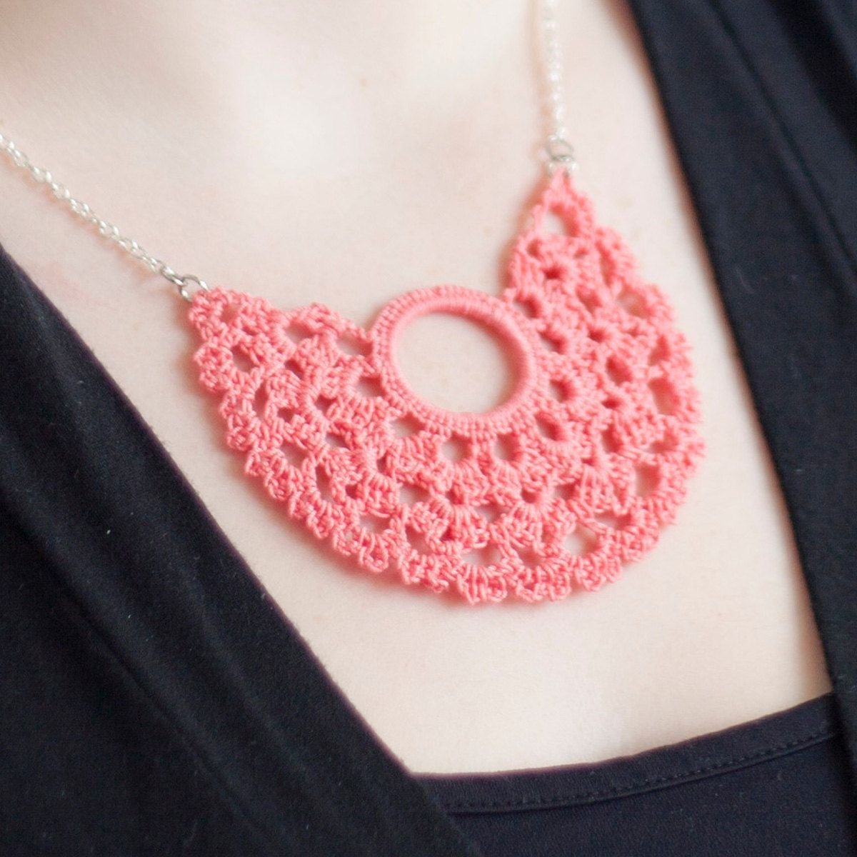 Вязаная Новогодняя гирлянда