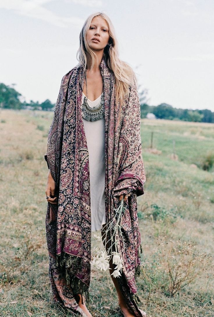 Мода богемной хиппи