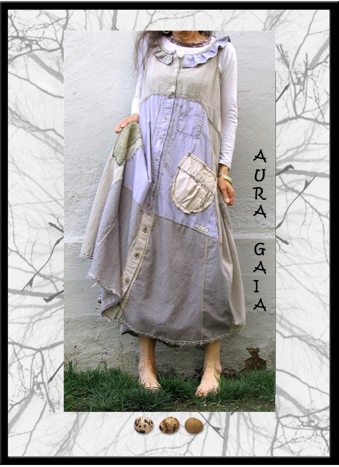 Многослойные платья бохо