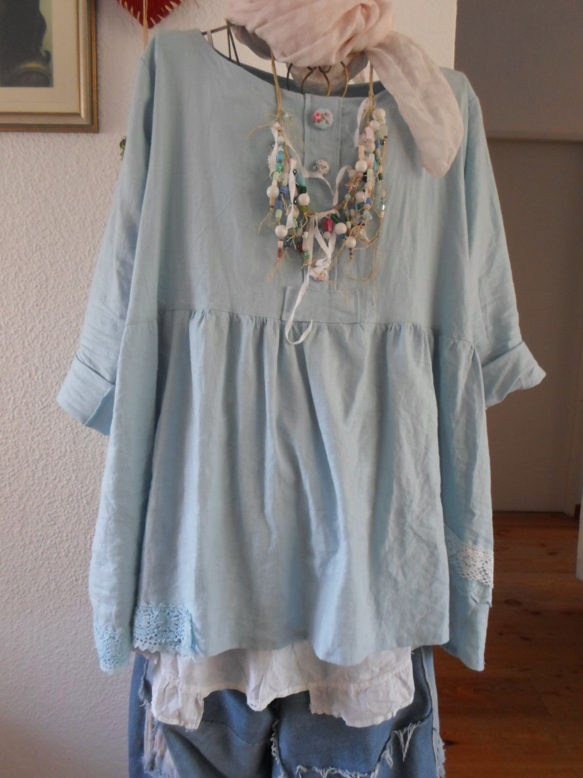 Блузка бохо