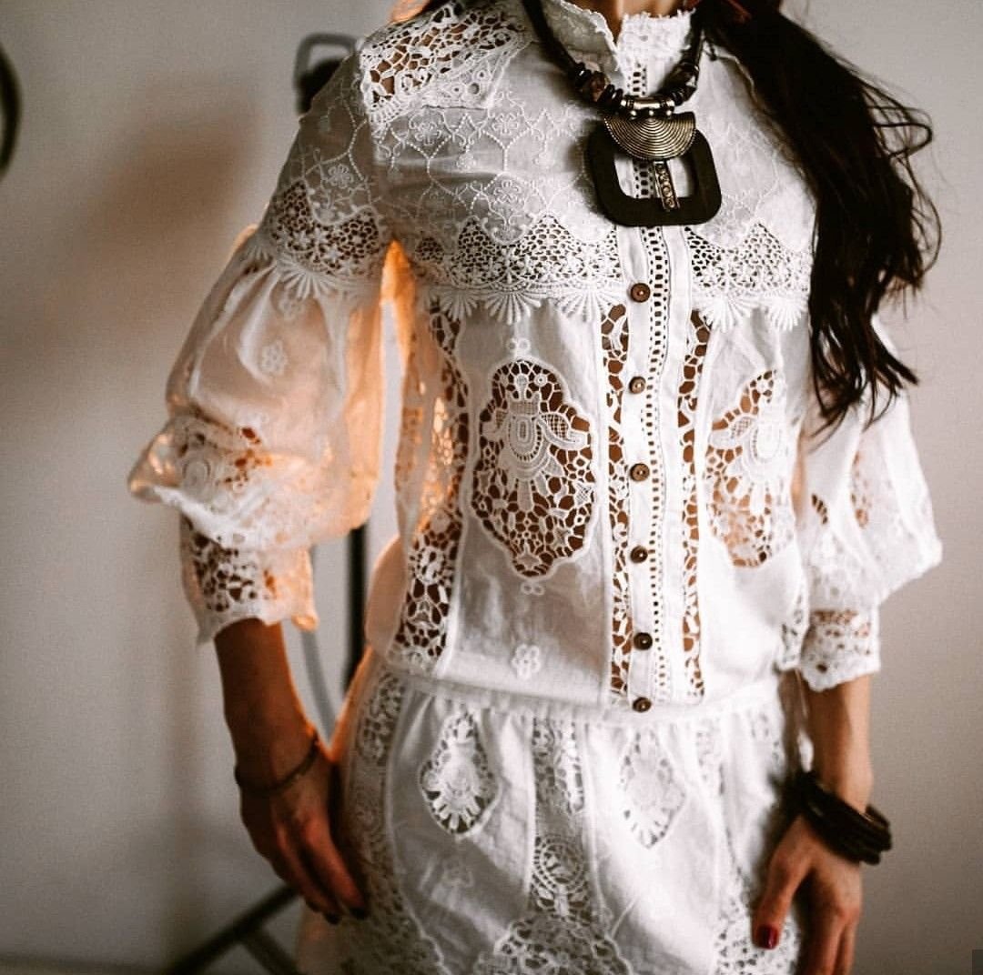 Кружево в стиле бохо