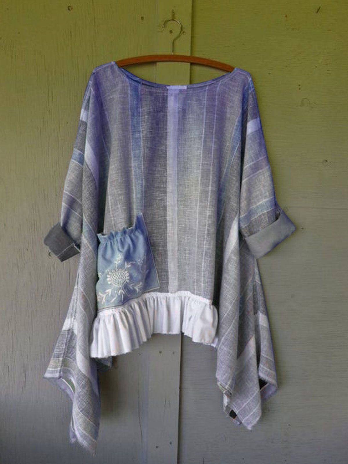 Перешиваем платье бохо в кофту