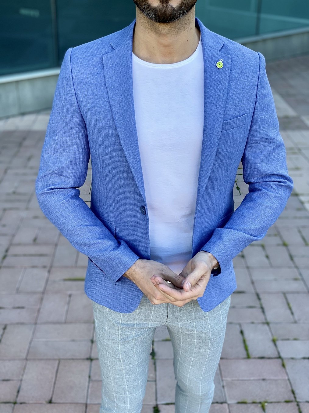 Джинсы с пиджаком женские Луки