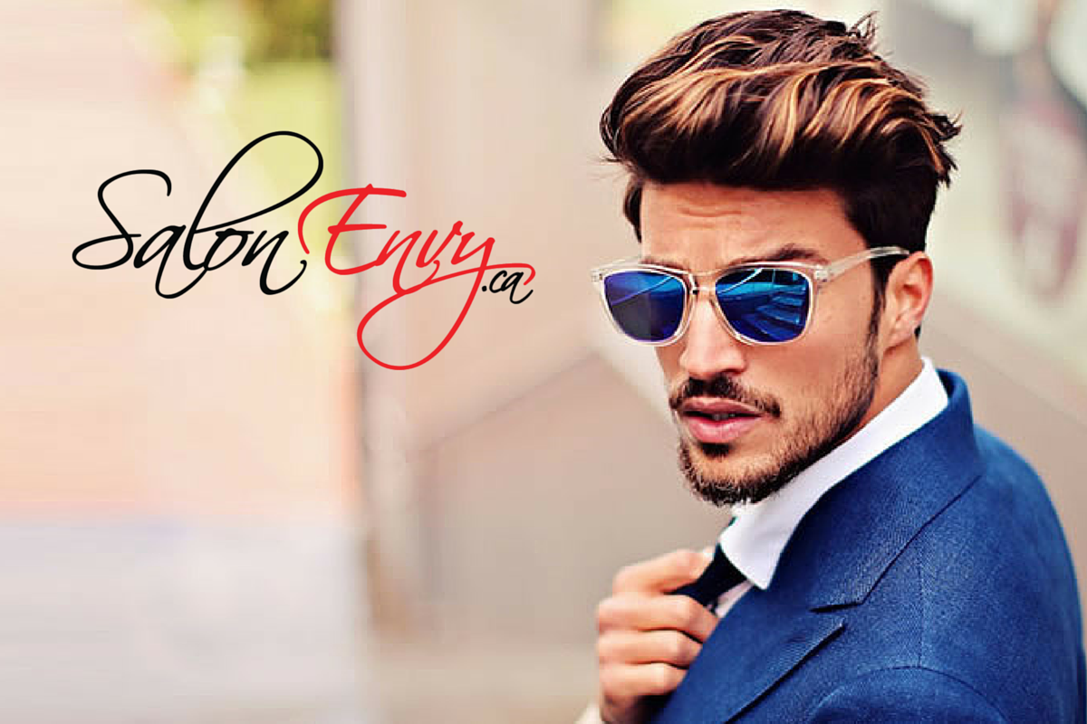 Классическая прическа мужская