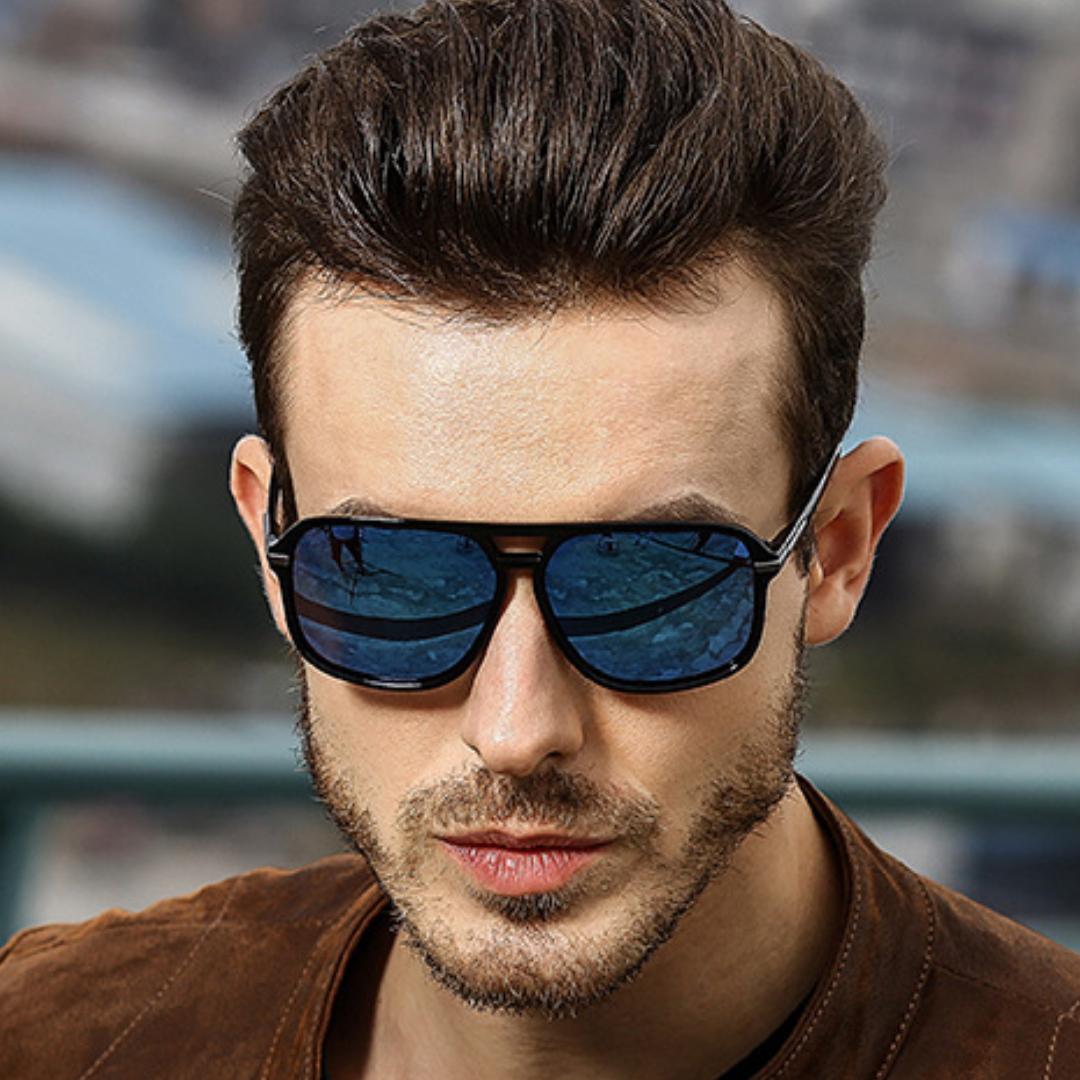 Стильные мужские очки солнцезащитные